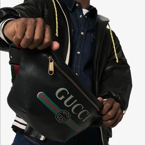 Gucci Print large belt bag size 90 unisex